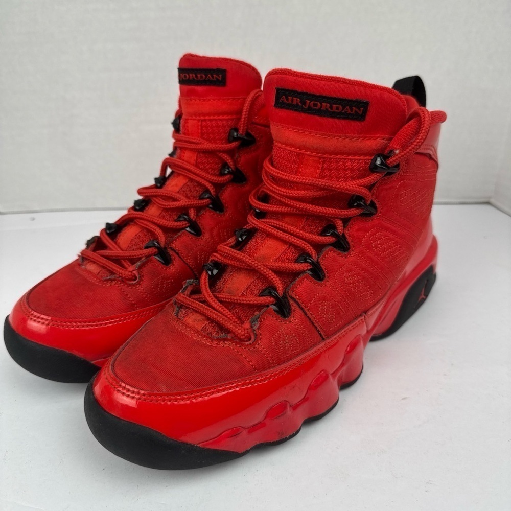 Nike Air Jordan 9 Retro Chile Red 302359-600 Size 6Y
